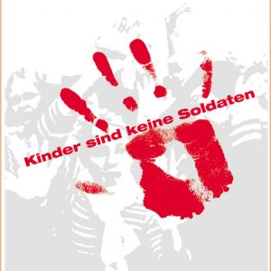 Plakat zur Aktion Rote Hand