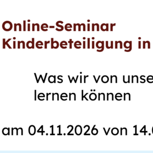 Für Ihre Teilnahme an der Fortbildung 